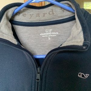 Vineyard Vines boys half-zip (navy)